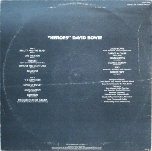 This is a thumbnail + LP 1977 Heroes RCA APL1-2522 Australia Back.jpg