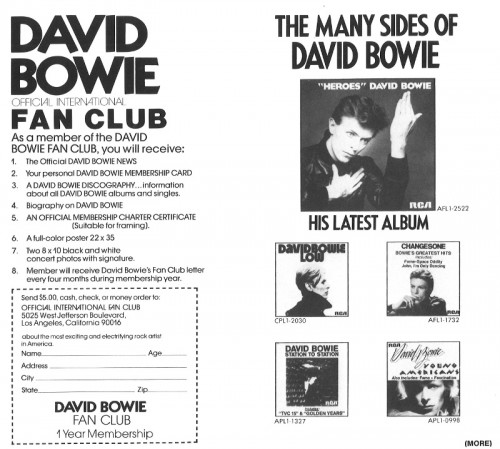 This is a thumbnail + LP 2018 Heroes Parlophone DB 77822 EU Fanclub folder page 2 and 3.jpg